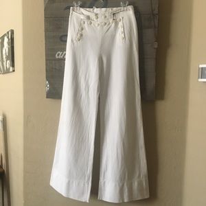 4 LOVE AND LIBERTY WHITE FLARE PANTS